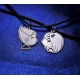 Silver jewelry for couples boy girl