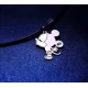 Minnie and Mickey lovers silver jewelry