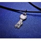 Silver jewelry for couples boy girl mini