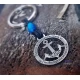 Ασημένιο μπρελόκ άγκυρα με το δικό σου χάραγμα