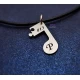 Locket set for couples note that breaks in two with your own engraving.