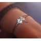 Silver bracelet with 2 puzzle pieces (1pc)