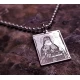 Silver pendant with the Saint of your choice engraved on it