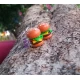 Χειροποίητα κρεμαστά σκουλαρίκια burger