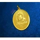 Κρεμαστό μενταγιόν με την παναγία και χάραγμα της επιλογής σου με laser