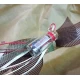 Handmade Easter candle with your own wish in a bottle