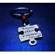 Ασημένιο μπρελόκ κομμάτι puzzle με χάραγμα της επιλογής σου