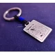 Silver keyring with your child's first drawing