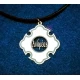 Handmade silver cross with name