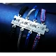 Set of four bracelets with a puzzle piece and your own engraving
