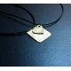 Handmade silver jewelry for couples My heart is missing you