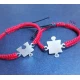 Σετ Βραχιολάκια παζλ (puzzle) για ζευγάρια με χάραγμα της επιλογής σου
