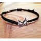 Silver bracelet with initial and engraving of your choice