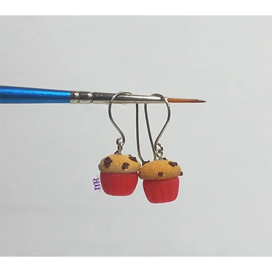 Handmade baby muffin earrings!