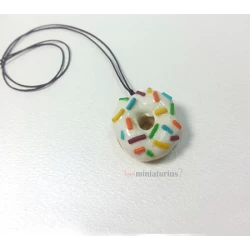 Χειροποίητο κολιέ  Donuts!