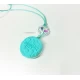 Handmade necklace with stuffed cookie!