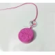 Handmade necklace with stuffed cookie!