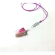 Necklace piece of cake on a serving spatula!
