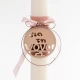 Scented Easter candle for Godmother